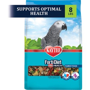 Kaytee Forti-Diet Pro Health Parrot Food, 8-lb bag