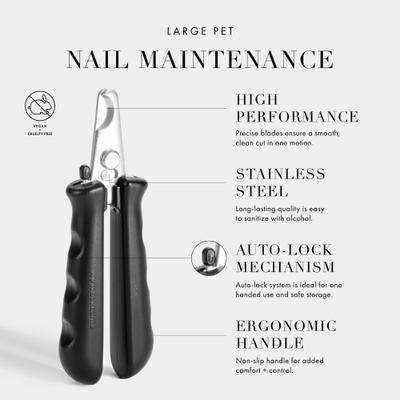 Show full view: Tweezerman Professional Trimmer Stainless Steel Cat & Dog Nail Clippers, Large slide 3 of 11