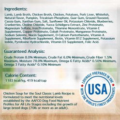 Chicken Soup for the Soul Classic Lamb Recipe Pate Canned Dog Food, 12.5-oz can, case of 12 slide 2 of 6