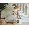 Show in main carousel: Mau Cento 46-in Modern Wooden Cat Tree & Condo, White slide 3 of 9