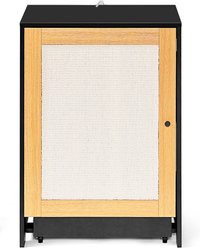 Cesicia Hidden Cat Washroom Cat Litter Box Enclosure, Black