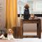Show in main carousel: Cesicia Pet Bunk Bed with Removable Step Dog & Cat Bunk Bed, Brown slide 4 of 7
