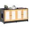 Show in main carousel: Cesicia Double Litter Box Cat Litter Box Enclosure, White slide 7 of 7
