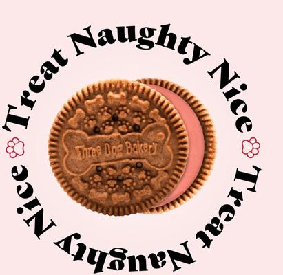 Show full view: Three Dog Bakery Holiday Lick'n Crunch Red Creme Dog Treats, 13-oz box slide 4 of 10