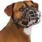 Show in main carousel: BRONZEDOG Pitbull & Amstaff Metal Wire Basket Dog Muzzle, Steel, Large slide 1 of 8