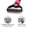 Show in main carousel: Fido Fave Double-Sided Pet Grooming Brush, Shedding & Dematting Undercoat Rake for Dogs & Cats, Extra Wide, Red, 1 count slide 5 of 7