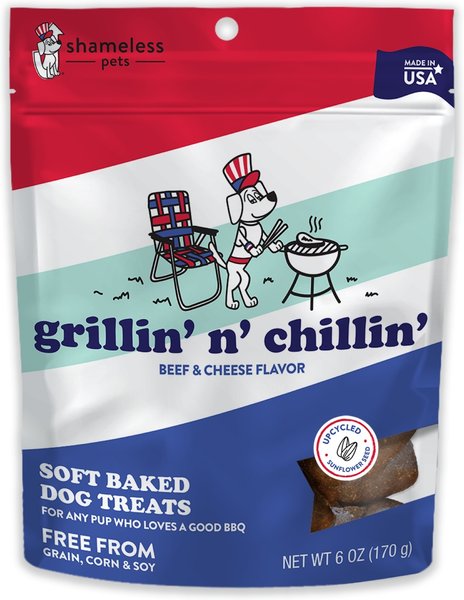 Shameless Pets Egg & Cheese Soft Baked Dog Treats