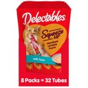 Hartz Delectables Squeeze Up Tuna Lickable Cat Treats, 0.5-oz tube, 32 count