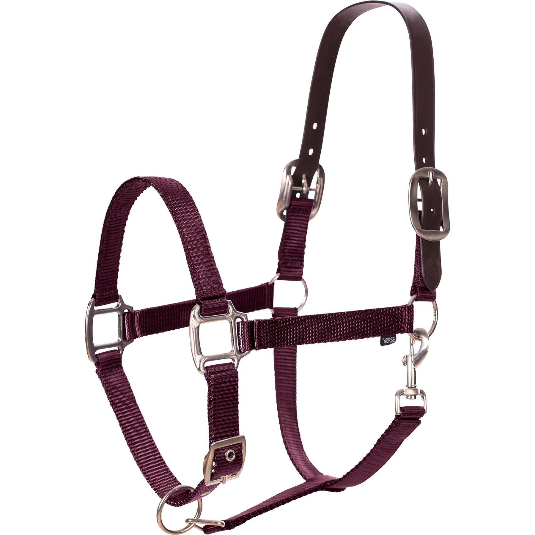 Equinavia Loki Horse Breakaway Halter, Wine Red, Cob