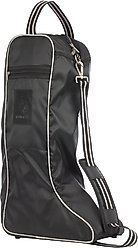 Equinavia Darby Boot Bag, Black/Silver