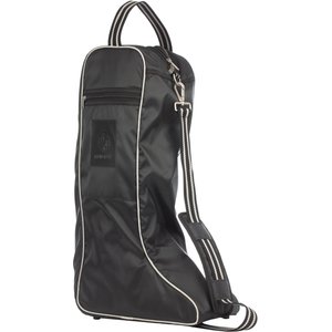 Equinavia Darby Boot Bag, Black/Silver