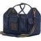 Show in main carousel: Equinavia Darby Large Collapsible Grooming Tote, Navy/Gold slide 1 of 3
