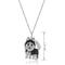 Show in main carousel: Scamper & Co Siberian Husky Sterling Silver Pendant Necklace slide 3 of 3