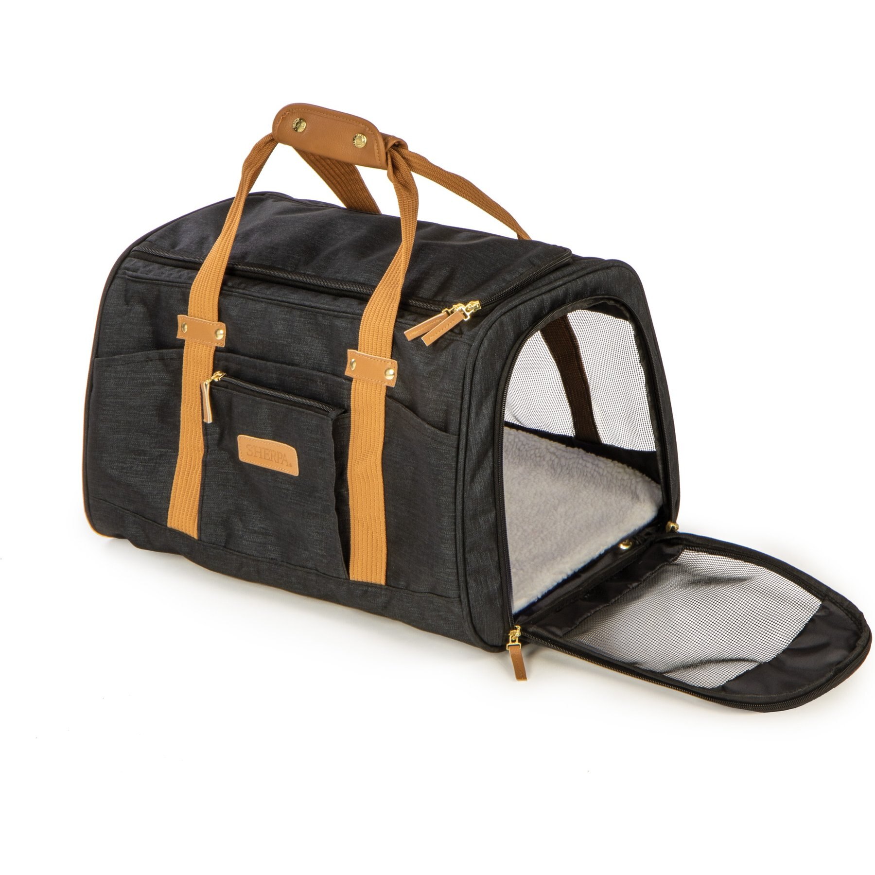 Sherpa Element Dog & Cat Carrier, Medium, Black