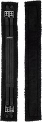 Equinavia Saga Fleece Dressage Girth, Black, 24-in