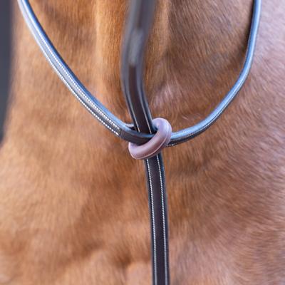 Show full view: Equinavia Saga Standing Martingale, Chocolate Brown, Cob slide 4 of 6