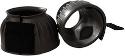 Horze No Turn Heavy Duty Bell Horse Boots, 2 count, Black, Medium