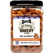 Three Dog Bakery Pet-zel Bites with Peanut Butter Dog Treats, 24-oz jar