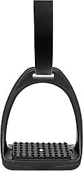 Compositi Reflex Horse Horse Stirrups, 2 count, Black, 4.75-in