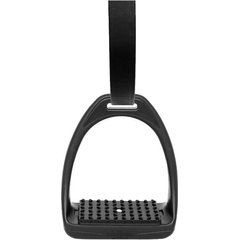 Compositi Reflex Horse Horse Stirrups, 2 count, Black, 4.75-in