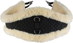 Horze Harleigh Sheepskin All Purpose Horse Girth, Off-White, 40-in