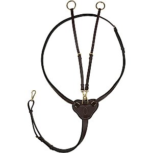 Horze Winchmore Running Martingale, Dark Brown, Horse