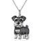 Show in main carousel: Scamper & Co Grey Schnauzer Sterling Silver Pendant Necklace slide 1 of 2