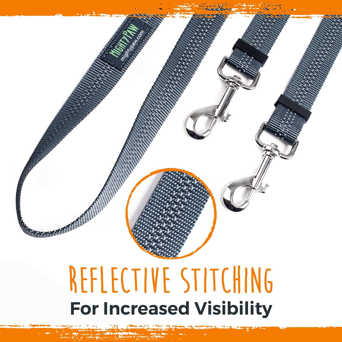 Mighty Paw BungeeX2 Double Dog Leash