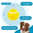 Show in main carousel: Outward Hound Sport Ballz Tennis Ball Treat-Dispensing Fetch Ball Dog Toy slide 3 of 11