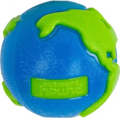 Outward Hound Orbee-Tuff Ball Tough Dog Chew Toy, Blue/Green, Large