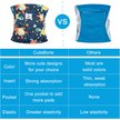 Show in main carousel: CuteBone Belly Band Male Dog Wrap Washable Dog Diapers, Large: 17 to 21-in waist, Turtle/Shark/Jellyfish slide 3 of 12