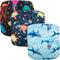 Show in main carousel: CuteBone Belly Band Male Dog Wrap Washable Dog Diapers, Large: 17 to 21-in waist, Turtle/Shark/Jellyfish slide 2 of 12