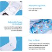 Show in main carousel: CuteBone Reusable Female Dog Diapers with Skirts, 3 count, X-Small: 10-in waist slide 3 of 10
