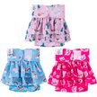 Show in main carousel: CuteBone Reusable Female Dog Diapers with Skirts, 3 count, X-Small: 10-in waist slide 1 of 10