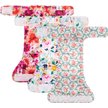 Show in main carousel: CuteBone Washable No Tail Hole Female Dog Diapers, 3 count, X-Small: 10-in waist slide 3 of 11