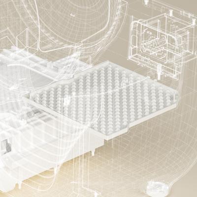 Show full view: PetSnowy Litter Mat for SNOW+ Automatic Cat Litter Box, Cream slide 4 of 5