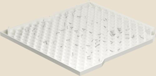 Show full view: PetSnowy Litter Mat for SNOW+ Automatic Cat Litter Box, Cream slide 5 of 5