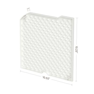 Show full view: PetSnowy Litter Mat for SNOW+ Automatic Cat Litter Box, Cream slide 2 of 5