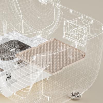 Show full view: PetSnowy Litter Mat for SNOW+ Automatic Cat Litter Box, Classic slide 4 of 5