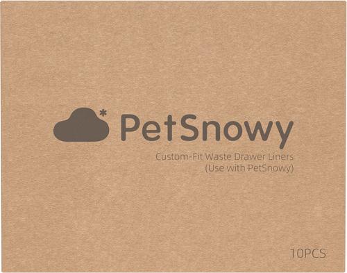 Show full view: PetSnowy Self-Cleaning Cat Litter Box Waste Liner, 120 count slide 3 of 6