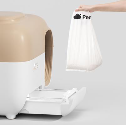 Show full view: PetSnowy Self-Cleaning Cat Litter Box Waste Liner, 120 count slide 5 of 6