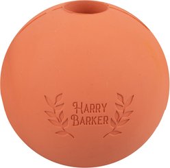 Harry Barker Rubber Ball Dog Toy, Pink, Small: 2.5-in, 6 count