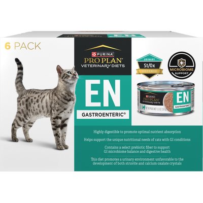 Purina Pro Plan Veterinary Diets Purina Pro Plan Veterinary Diets EN Gastroenteric Wet Cat Food, 5.5-oz can, case of 6