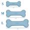 Show in main carousel: Harry Barker Rubber Bone Dog Chew Toy, Blue, Small slide 6 of 8