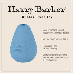 Harry Barker Premium Treater Treat Dispensing Dog Chew Toy, Blue, Large slide 2 of 4