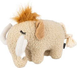 Harry Barker Furry Mammoth Plush Dog Toy, Tan