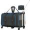 Show in main carousel: Katziela Rolling Rover Airline Approved Bag Dog & Cat Carrier, 18-in, Black & Blue slide 10 of 12