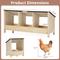 Show in main carousel: Coziwow Triple Wooden Chicken Nesting Box for Hens slide 8 of 10