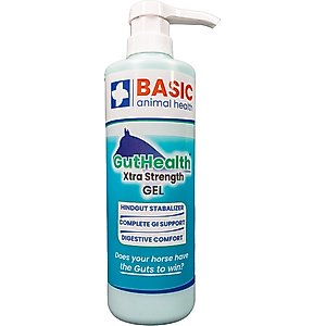 Basic Animal Health GutHealth Xtra Strength Gel Horse Supplement, 32-fl oz bottle