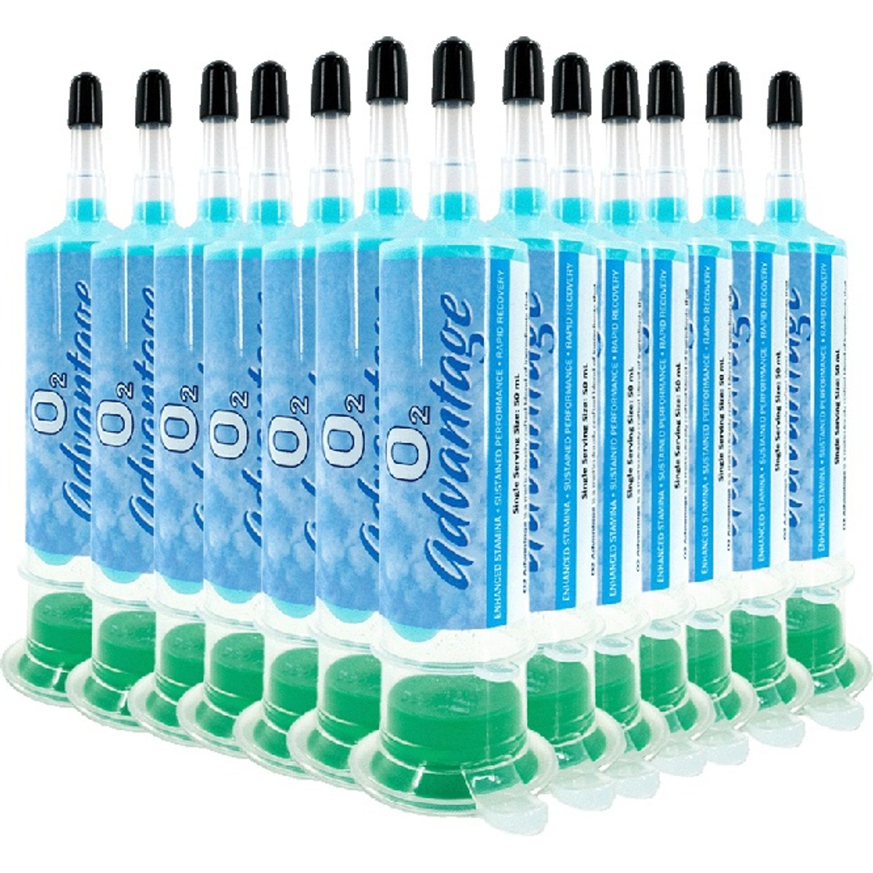 Basic Animal Health O2 Advantage Gel Horse Supplement, 50-ml syringe, 12 count